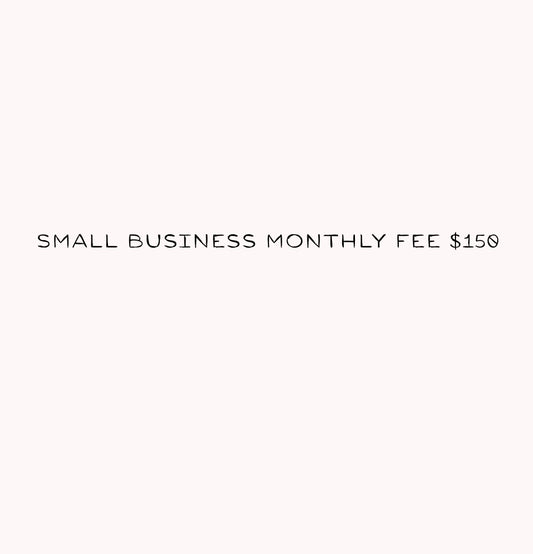 small business monthly fee referral $150